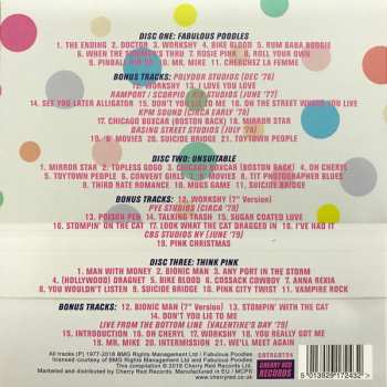 3CD Fabulous Poodles: Mirror Stars - The Complete Pye Recordings 1976 - 1980