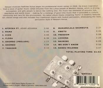 CD Fadhilee Itulya: Kwetu