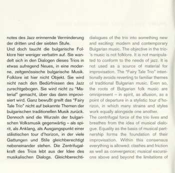 CD Fairy Tale Trio: Jazz Across The Border