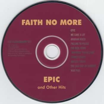 CD Faith No More: Epic And Other Hits