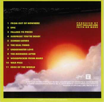 3CD/Dobozkészlet Faith No More: The Triple Album Collection