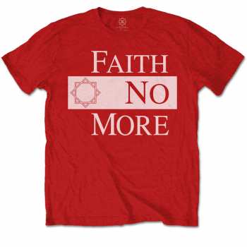 Merch Faith No More: Póló Classic New Logo Faith No More Star 