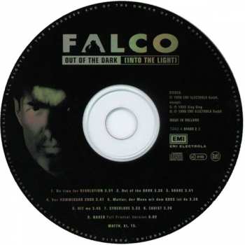 CD Falco: Out Of The Dark (Into The Light)