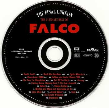 CD Falco: The Final Curtain - The Ultimate Best Of Falco