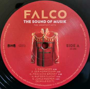 2LP Falco: The Sound Of Musik (The Greatest Hits)
