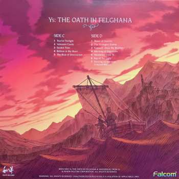 3LP/Dobozkészlet Falcom Sound Team Jdk: Ys: The Oath In Felghana Original Soundtrack + LTD | CLR
