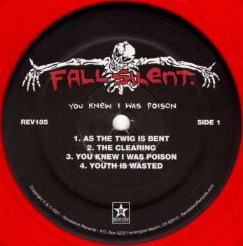 LP Fall Silent: You Knew I Was Poison CLR