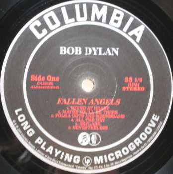 LP Bob Dylan: Fallen Angels