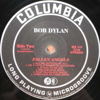 LP Bob Dylan: Fallen Angels