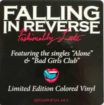 LP Falling In Reverse: Fashionably Late CLR | LTD