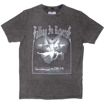 Merch Falling In Reverse: Stone Wash Póló Floating