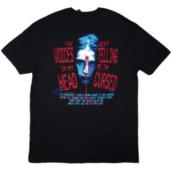 Merch Falling In Reverse: Falling In Reverse Unisex T-shirt: Voice Collage (back Print) (small) S