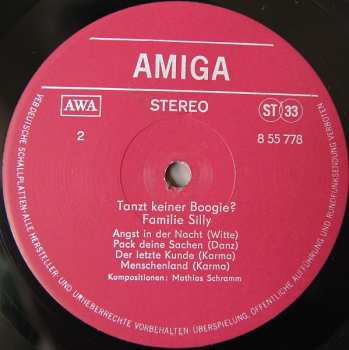 LP Familie Silly: Tanzt Keiner Boogie?
