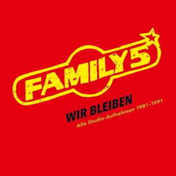5CD/Dobozkészlet Family 5: Wir Bleiben - Alle Studio-Aufnahmen 1981-1991 LTD | NUM