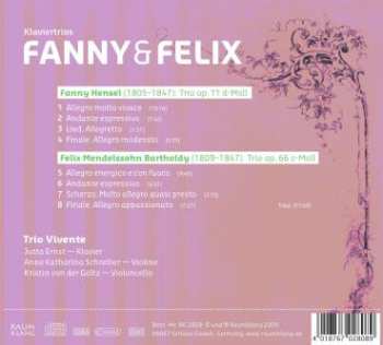 CD Felix Mendelssohn-Bartholdy: Fanny & Felix - Piano Trios