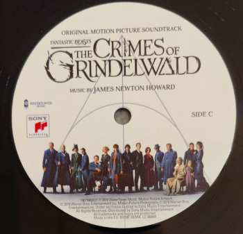 2LP James Newton Howard: Fantastic Beasts: The Crimes of Grindelwald (Original Motion Picture Soundtrack)