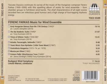 CD Farkas Ferenc: Music For Wind Ensemble