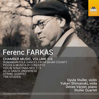 Album Dénes Várjon: Rumanian Folk Dances From Bihar County / Piccola Musica Di Concerto / Violin Sonatinas Nos.1-3