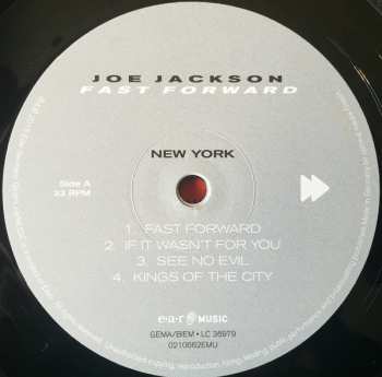 2LP Joe Jackson: Fast Forward LTD