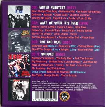 4CD/Dobozkészlet Faster Pussycat: Babylon - The Elektra Years 1987-1992