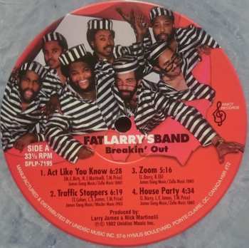 LP Fat Larry's Band: Breakin' Out CLR