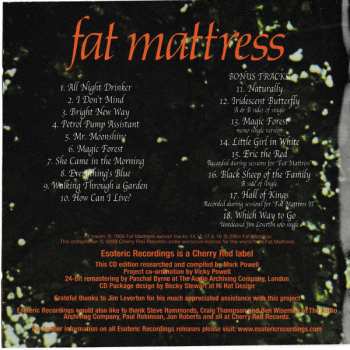 CD Fat Mattress: Fat Mattress