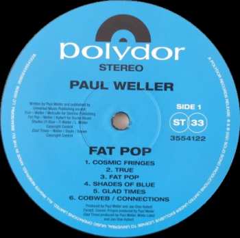 LP Paul Weller: Fat Pop (Volume 1)