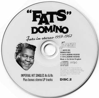 2CD Fats Domino: Fats In Stereo 1959 - 1962