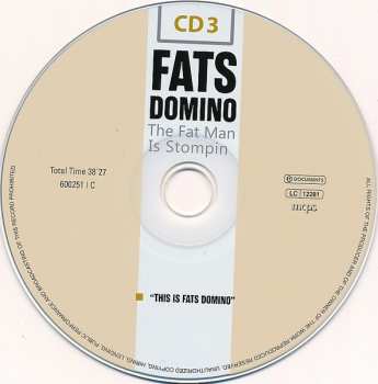 10CD/Dobozkészlet Fats Domino: The Fat Man Is Stompin'
