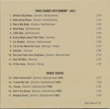 10CD/Dobozkészlet Fats Domino: The Fat Man Is Stompin'