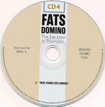 10CD/Dobozkészlet Fats Domino: The Fat Man Is Stompin'