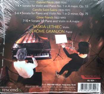 CD César Franck: Sonates Françaises