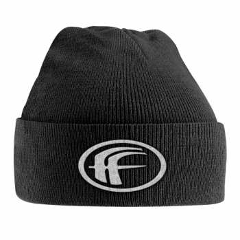 Merch Fear Factory: Sapka White Logo Fear Factory Vyšívaná