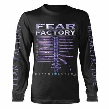 Merch Fear Factory: Hosszú ujjú póló Demanufacture Classic