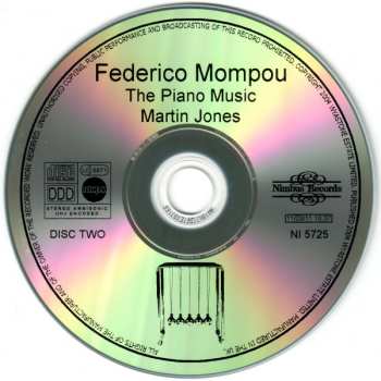 4CD Frederic Mompou: The Piano Music