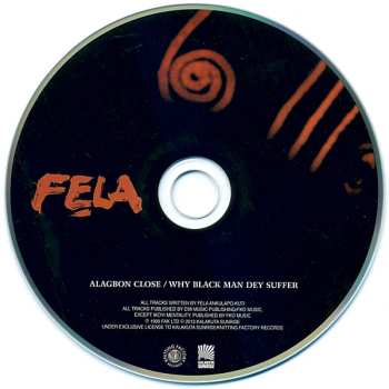 CD Fela Kuti: Alagbon Close/Why Black Man Dey Suffer