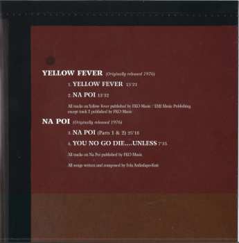 CD Fela Kuti: Yellow Fever / Na Poi
