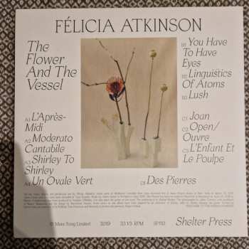 2LP Félicia Atkinson: The Flower And The Vessel