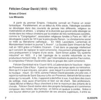 CD Daniel Blumenthal: Les Brises D'Orient • Les Minarets