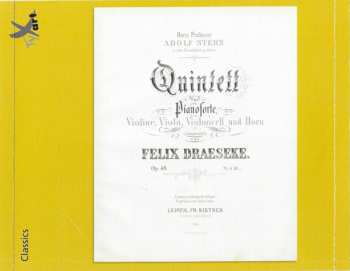 CD Oliver Triendl: Quintet For String Trio, Horn And Piano / Romance & Adagio For Horn And Piano / Sonata For Clarinet And Piano