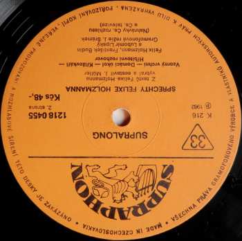 LP Felix Holzmann: Šprechty Felixe Holzmanna