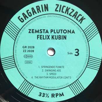 2LP Felix Kubin: Zemsta Plutona