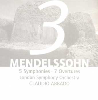 4CD/Dobozkészlet The London Symphony Orchestra: 5 Symphonies, 7 Overtures