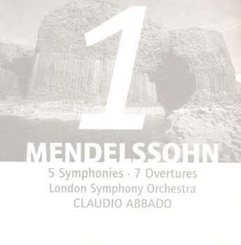 4CD/Dobozkészlet The London Symphony Orchestra: 5 Symphonies, 7 Overtures