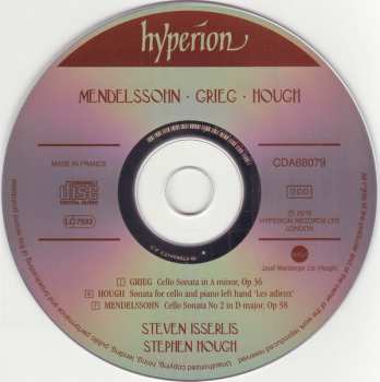 CD Edvard Grieg: Cello Sonatas
