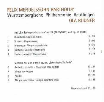 SACD Felix Mendelssohn-Bartholdy: „Ein Sommernachtstraum" • Sinfonie Nr. 3 „Schottische"