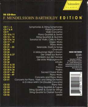 56CD/Dobozkészlet Felix Mendelssohn-Bartholdy: Felix Mendelssohn Bartholdy Edition