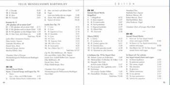 56CD/Dobozkészlet Felix Mendelssohn-Bartholdy: Felix Mendelssohn Bartholdy Edition