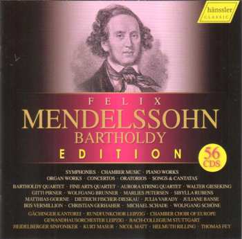 56CD/Dobozkészlet Felix Mendelssohn-Bartholdy: Felix Mendelssohn Bartholdy Edition