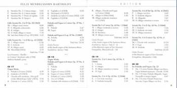 56CD/Dobozkészlet Felix Mendelssohn-Bartholdy: Felix Mendelssohn Bartholdy Edition